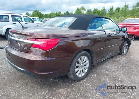 2013 Chrysler 200 Touring из США, поврежденный, VIN 1C3BCBEGXDN703944